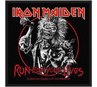 Iron Maiden Run For Your Lives Oficial Parche bordado para coser