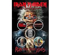 Iron Maiden Run For Your Lives - Paquete de insignias