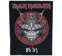 Iron Maiden Senjutsu Samurai Eddie Unisex Parche Espalda multicolor 95% Algodón, 5% Poliéster