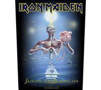 Iron Maiden Seventh Son Of A Seventh Son - Parche trasero para hombre