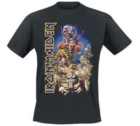 Iron Maiden Somewhere Hombre Camiseta Negro 100% algodón Regular