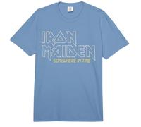 Iron Maiden Somewhere In Time Blue Comfort Colors Adult Heavyweight T-Shirt