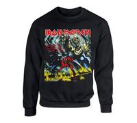 Iron Maiden Sudadera 'Iron Maiden Number of the beast Sweatshirt' negro XXL EUR