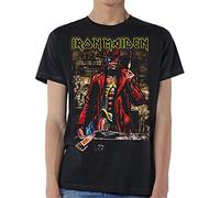 Iron Maiden - T-Shirt # L Black Unisex # Stranger Sepia