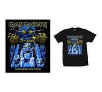 Iron Maiden - T-Shirt # M Black Unisex # Back in Time Mummy