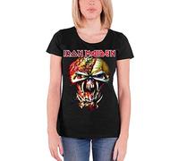 Iron Maiden - T-Shirt # S Black Femmina # Final Frontier