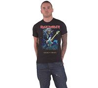 Iron Maiden - T-Shirt # S Black Unisex # Eddie on Bass