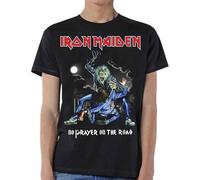 Iron Maiden - T-Shirt # S Black Unisex # No Prayer on the Road