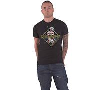 Iron Maiden - T-Shirt # S Black Unisex # Somewhere in Time Diamond