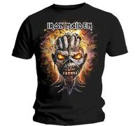 Iron Maiden - T-Shirt # Xl Black Unisex # Eddie Exploding Head