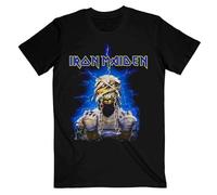 Iron Maiden - T-Shirt # Xl Black Unisex # Powerslave Mummy