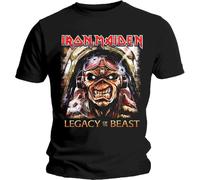 Iron Maiden - T-Shirt # Xl Unisex Black # Legacy Aces