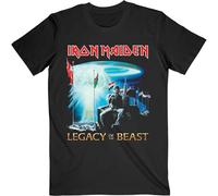 Iron Maiden - T-Shirt # Xl Unisex Black # Two Minutes to Midnight