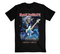 Iron Maiden - T-Shirt # Xxl Black Unisex # Eddie on Bass