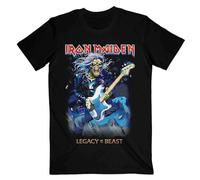 Iron Maiden - T-Shirt # Xxl Black Unisex # Eddie on Bass