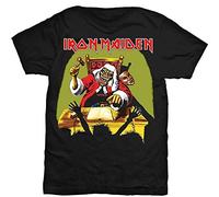 Iron Maiden - T-Shirt # Xxl Unisex Black # Deaf Sentence
