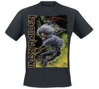 Iron Maiden To Tame A Land Hombre Camiseta Negro M 100% algodón Vorne Bedruckt Regular
