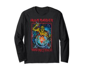 Iron Maiden World Piece Tour '83 Manga Larga