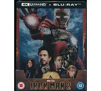 Iron Man 2 4K Ultra HD Limited Edition Steelbook / Import / Includes Region Free Blu Ray.
