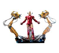 Iron Man 2 Figura de Acción 1/4 Mark IV Con Suit-Up Gantry 49CM