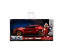 Iron Man 2016 Chevrolet Camaro Rojo Dorado 1:32 Jada 30298 253222003