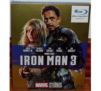 IRON MAN 3 SLIPCOVER FUNDA DE CARTON BLU-RAY NUEVO ACCION MARVEL (SIN ABRIR) R2
