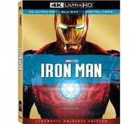 Iron Man 4K UHD (English audio) (4K UHD Blu-ray) Leslie Bibb (Importación USA)