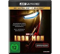 Iron Man (4K Ultra-HD) (+ Blu-ray) (4K UHD Blu-ray) Downey Robert Jr. Toub Shaun