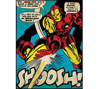 Iron Man 60 x 80 cm Shoosh Impresión de Lienzo