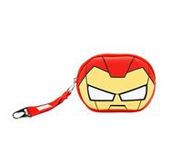 Iron Man Chibi-Monedero Pill, Rojo, 12 x 8.5 cm