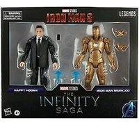 Iron Man Midas Armor & Happy Infinity Saga Marvel Legends Figura de Acción