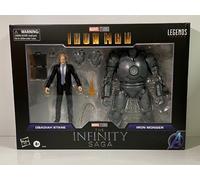 Figura Obadiah Stane & Iron Man Monger The Infinity Saga Avengers Iron Man Marvel Legends Series Articulada 16 cms y 23 cms