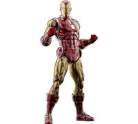 Figura de acción de Iron Man Origins, escala 1:6, 12 pulgadas, pintada en rojo y