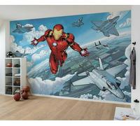 Iron Man Pared Mural Gigante Foto Papel Pintado 2.8x4 M Marvel Fan Regalo Frío