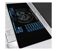 Iron Man XL Anime Alfombrilla para ratón 700 x 300 mm - Speed Gaming Mousepad - Mouse Pad para Ordenador - 3mm Goma Antideslizante, para Gamers Ordenador, PC y Laptop,A