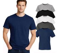 Iron Mountain Paquete de 5 Camisetas para Hombre, Surtido, S