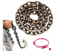 Iron Paw TouchLink Leash, Funny Dog Leash Chain (Copper,S-2m)