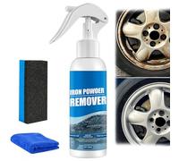 Iron Powder Remover Spray, Car Rust Removal Spray, Multifunctional Paint Cleaner, Iron Eraser Sprays for Car Bodywork, Heavy-Duty Rust Dissolver for Metal Surfaces (1PC)