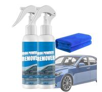 Iron Powder Remover Spray, Quick-Acting Multi-functional Rust Remover, Safe for Cars Tools Steel Machinery Metal (2pcs)