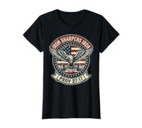 Iron Sharpens Iron Christian Men Bible Scripture Gym Workout Camiseta gráfica económica, Mujer, Negro, S
