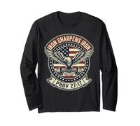 Iron Sharpens Iron Christian Men Bible Scripture Gym Workout Manga Larga