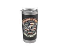 Iron Sharpens Iron Christian Men Bible Scripture Gym Workout Vaso térmico de acero inoxidable de doble pared