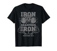 Iron Sharpens Iron Proverbs 27 17 Camiseta