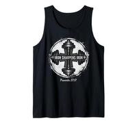 Iron Sharpens Iron Proverbs 27 17 Camiseta sin Mangas