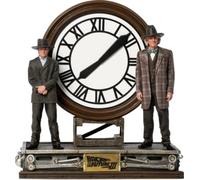 Iron Studios 1:10 Marty & Doc Clock Tower Deluxe Art - Regreso al Futuro III