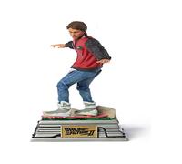 Figura Marty McFly con Aeropatín Back to the Future Regreso al Futuro II Edición Limitada Estatua 22 cms