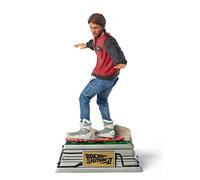 Figura Marty McFly con Aeropatín Back to the Future Regreso al Futuro II Edición Limitada Estatua 22 cms