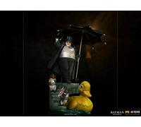 Iron studios- batman estatua de escala artística de pingüino dx 1:10