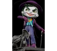 Iron Studios- DC Comics The Joker IronStuidos Minico Figurine, Color Cranberry (