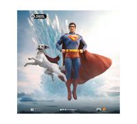 Iron Studios - DCU Superman - Superman & Krypto Arte Escala 1/10